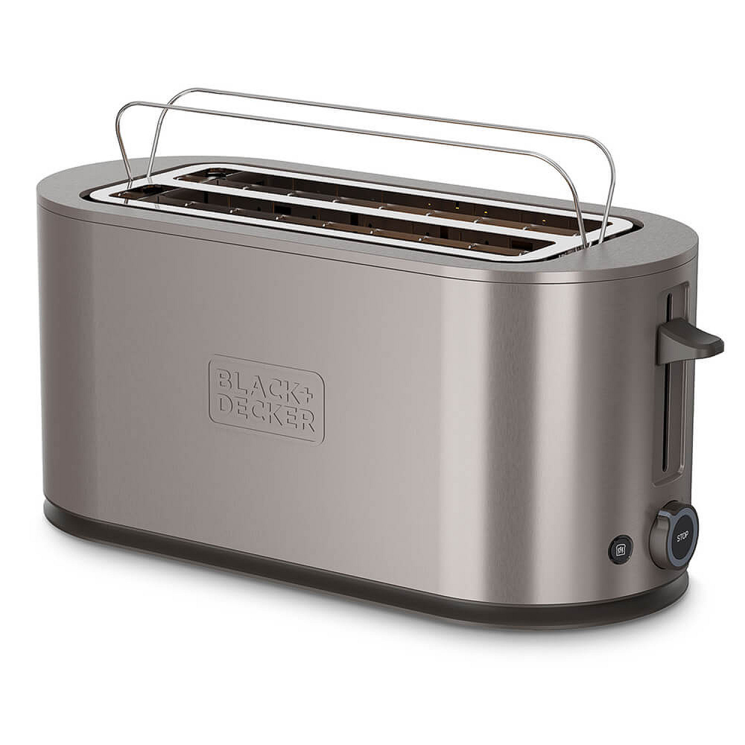 Black+decker br&ouml;drost rostfri - 2 skivor, 1500 w, extra stora slitsar