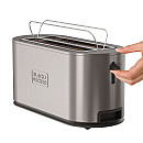 Black+Decker - Rostfri - 2 Skivor, 1500 W, Extra Stora Slitsar