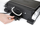 Black+Decker - ES9680030B Bordsgrill 2000W, Borstat stål