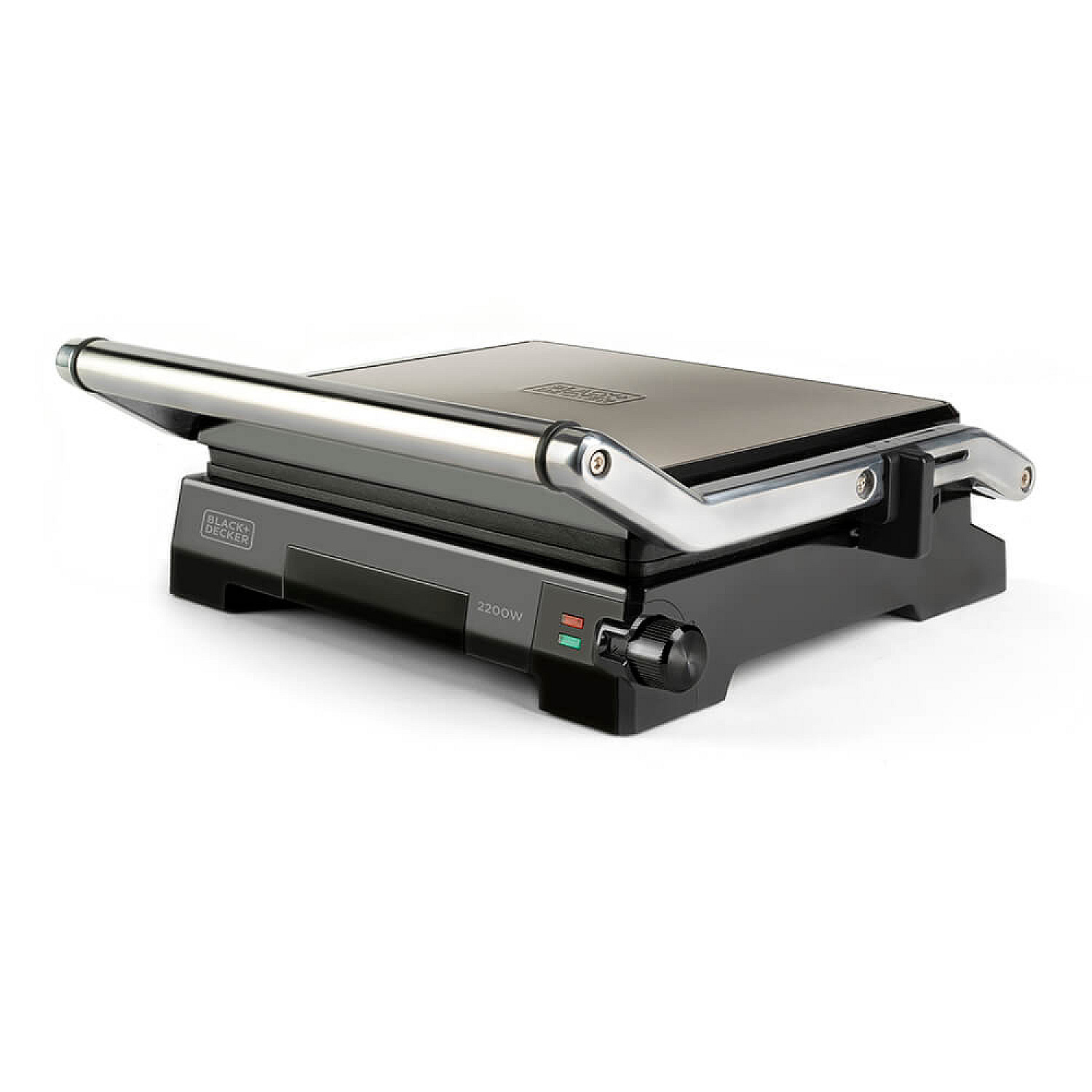 Black+decker bordsgrill es9680090b bordsgrill 2200w, borstat st&aring;l