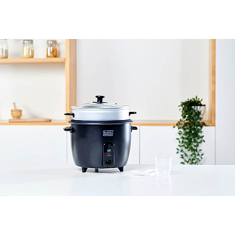Black+Decker - ES9680120B Riskokare 1,8L, Svart