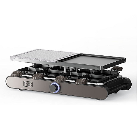 Black+Decker - ES9680200B Raclettegrill