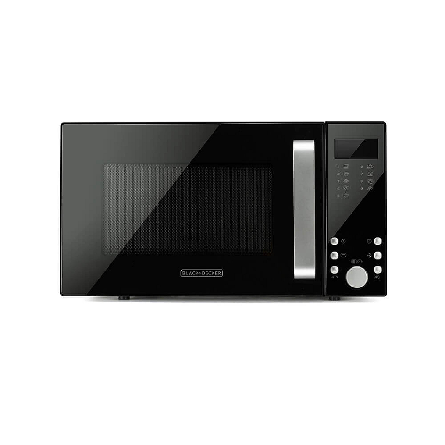 Black+decker frist&aring;ende mikrov&aring;gsugn svart, mikro & grill 23 liter, 900 w