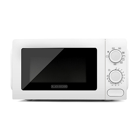 Black+Decker - ES9700070B - Vit, Mikro med grill 20 liter, 700 W Black+Decker - ES9700070B - Vit, Mikro med grill 20 liter, 700 W