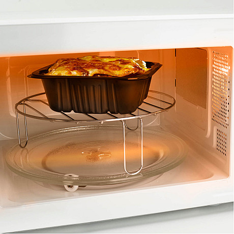 Black+Decker - Vit, Mikro med grill 20 liter, 700 W