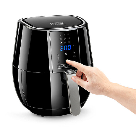 Black+Decker - ES9730020B Airfryer 3,5L, Svart