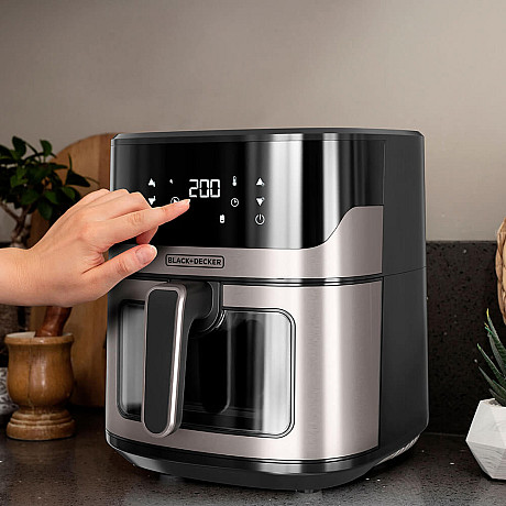 Black+Decker - ES9730070B Airfryer 1600W 6.5L