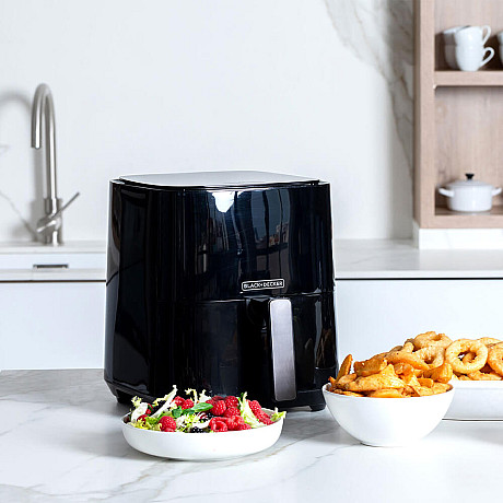 Black+Decker - ES9730080B Airfryer 1450W 5L, Svart