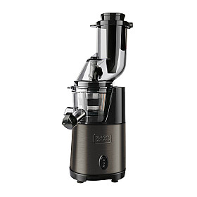  Black+Decker - BXJE200E Slow Juicer, Borstat rostfritt stål