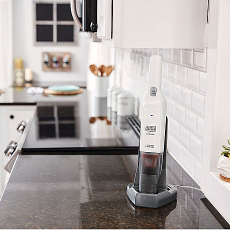 Black & Decker - HLVC315B11-QW  - Vit, Kompakt och lätt - enkel att använda