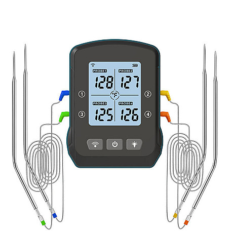 Bluegaz - 4 Probe trådlös Grilltermometer