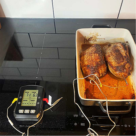 Bluegaz - 4 Probe trådlös Grilltermometer