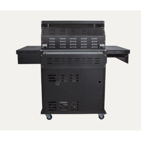 Boretti - Imperatore Nero gasbarbecue 4 burners gun metal Boretti - Imperatore Nero gasbarbecue 4 burners gun metal