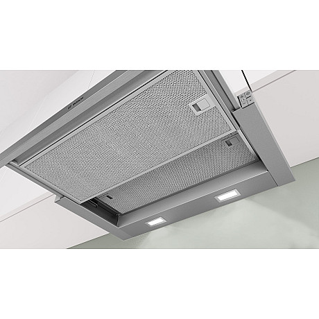 Bosch - DFM064A53 Utdragbar Fläkt 60 cm Silver Metallic