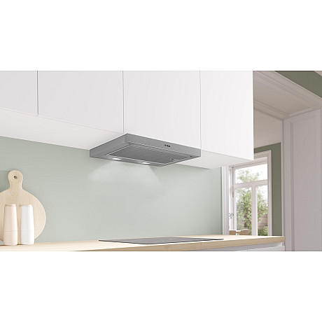 Bosch - DFS067A51 Utdragbar fläkt 60 cm Silver metallic