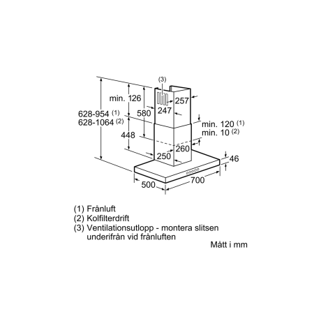 Bosch - DWB077A50 Bosch - DWB077A50