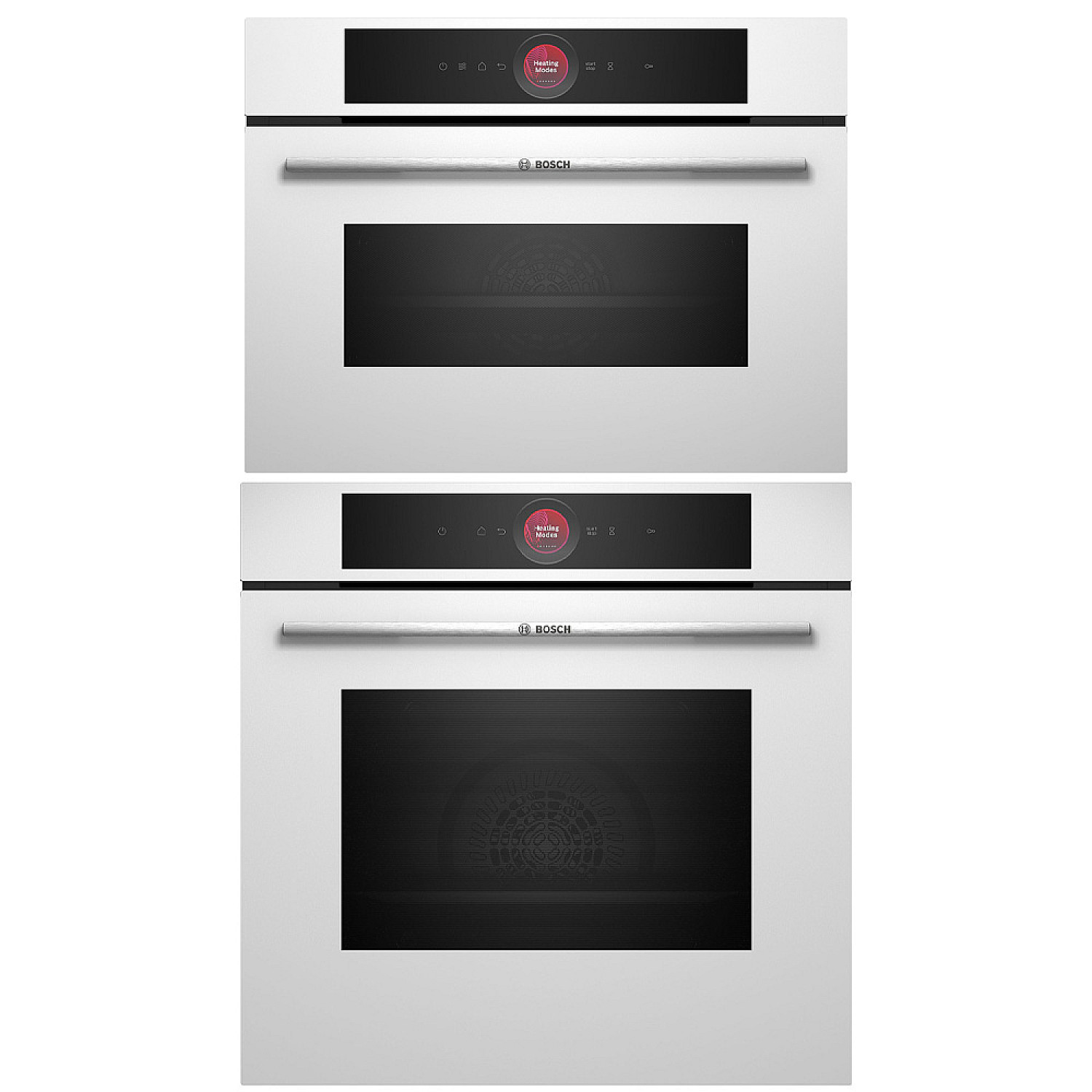 Bosch paket ugn och mikro hbg7721w1s-cmg7241w1, serie 8, wifi, airfry l&auml;ge + kompaktugn med mikro