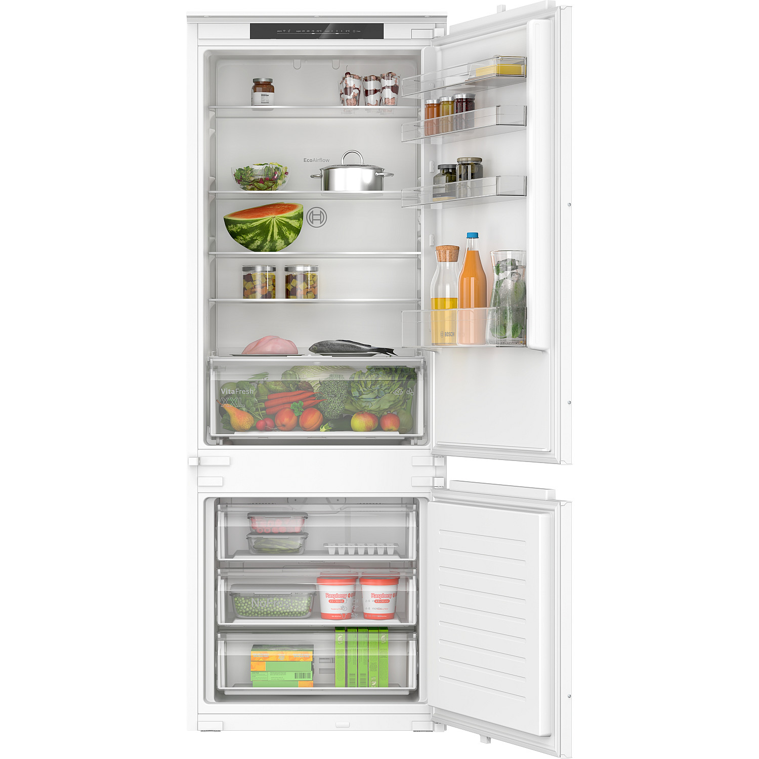 Bosch kyl över frys kbn96nse0 inbyggd kyl/frys xxl nofrost