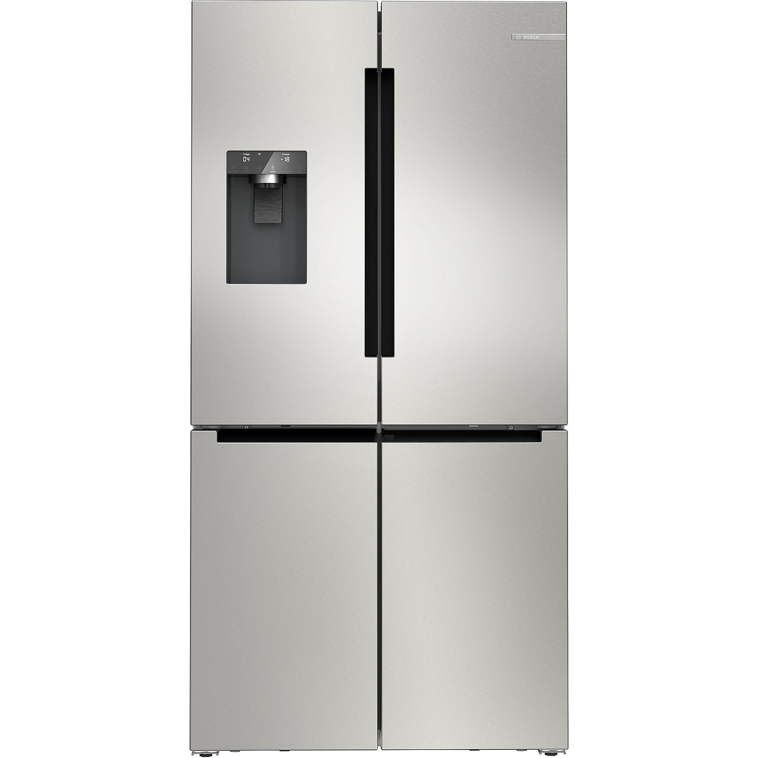 Bosch french door side by side kfd96apea serie 6 french door rostfritt stål, no frost, extra rymlig