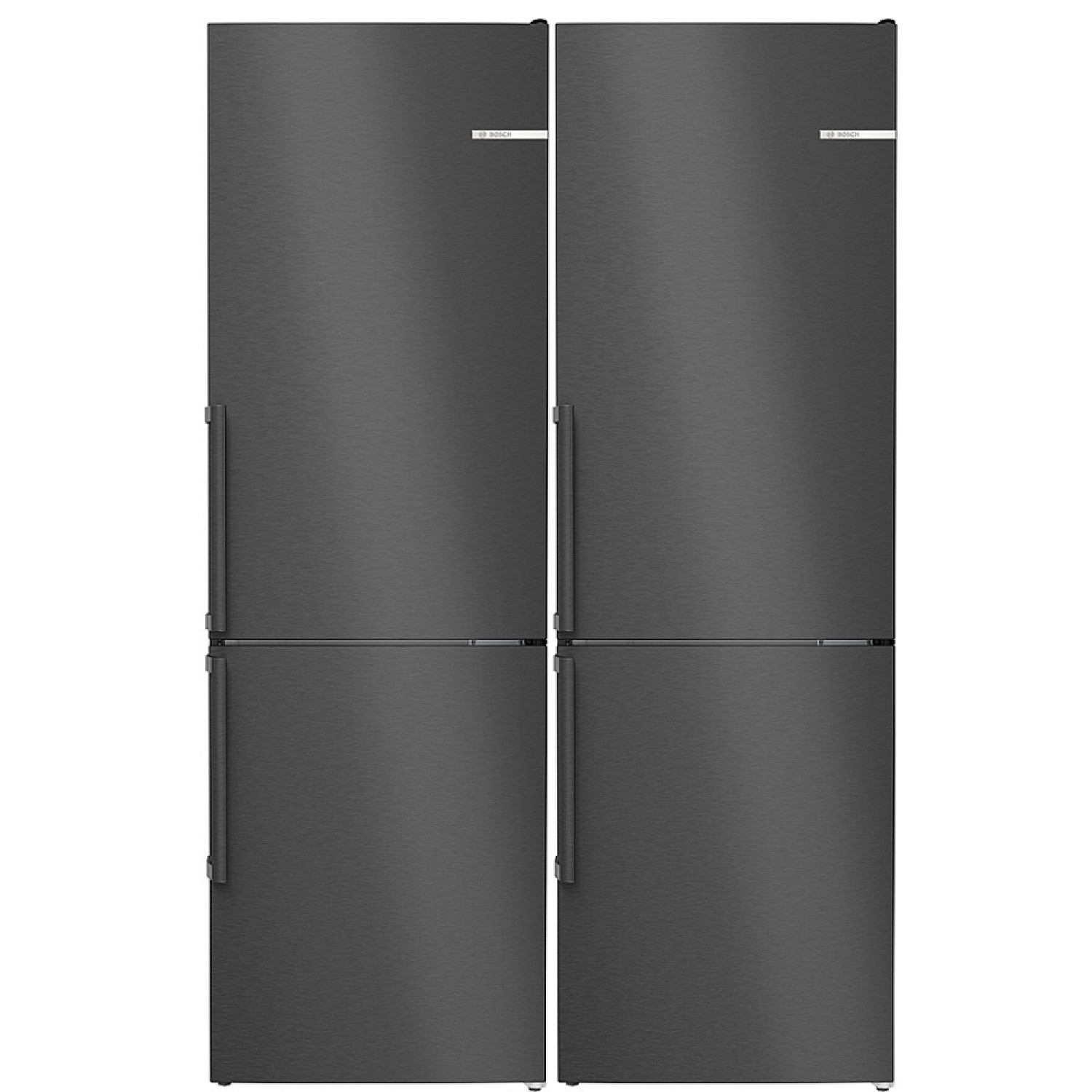 Bosch kombisk&aring;p 2st kgn36vxct - serie 4, 186cm, otroligt tysta, energiklass c