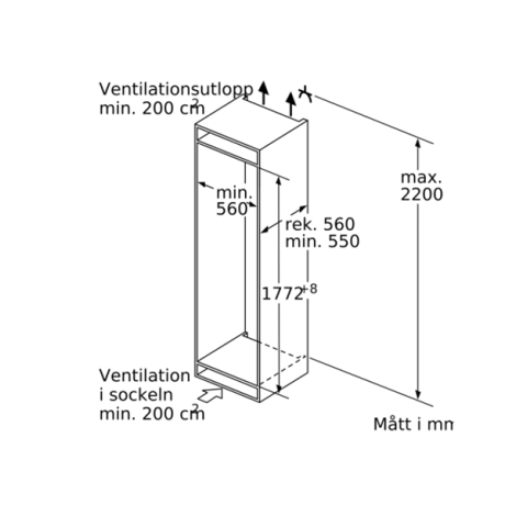 Bosch - KIR81AFE0 Bosch - KIR81AFE0