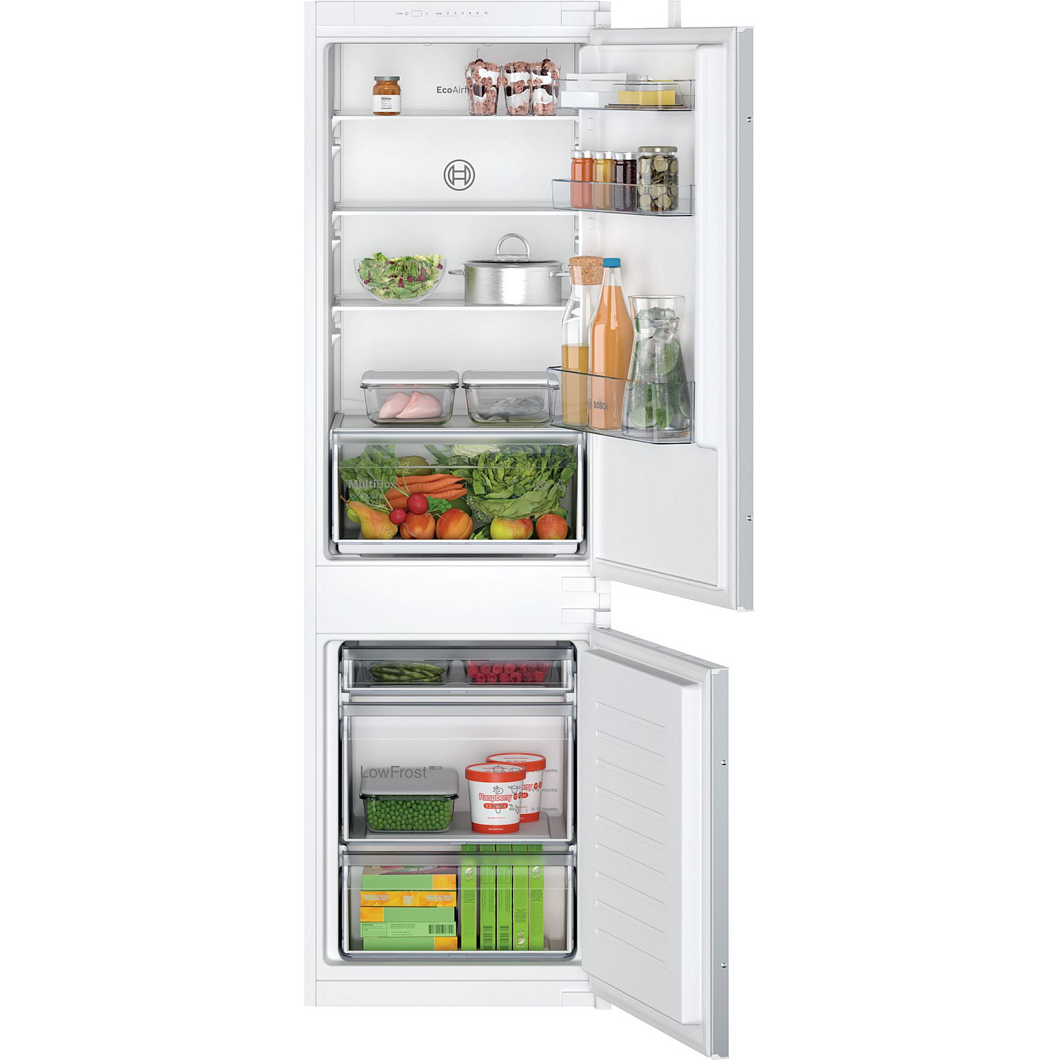 Bosch kyl över frys kiv86nse0 - passar ikea metod kök