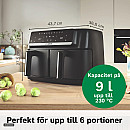 Bosch - MAFD440B7 - Serie 4 med två korgar 9 liter, Svart