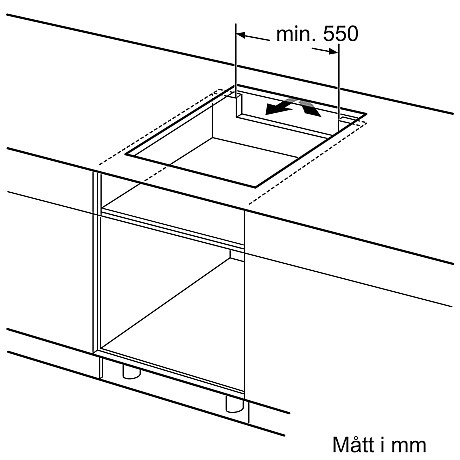 Bosch - PVS611BB6E Induktionshäll CombiZone TouchSelect