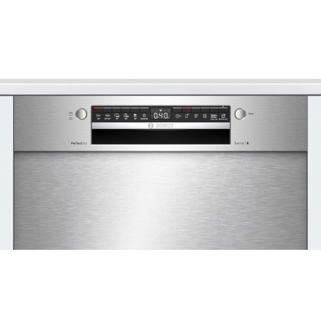 Bosch - SMU6ZCS01S - Serie 6, toppkorg, Wifi, Zeolith, 42dB Bosch - SMU6ZCS01S - Serie 6, toppkorg, Wifi, Zeolith, 42dB