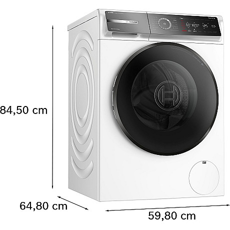 Bosch - WGB256A1SN-WQB246DASN - Serie 8 med WIFI Bosch - WGB256A1SN-WQB246DASN - Serie 8 med WIFI