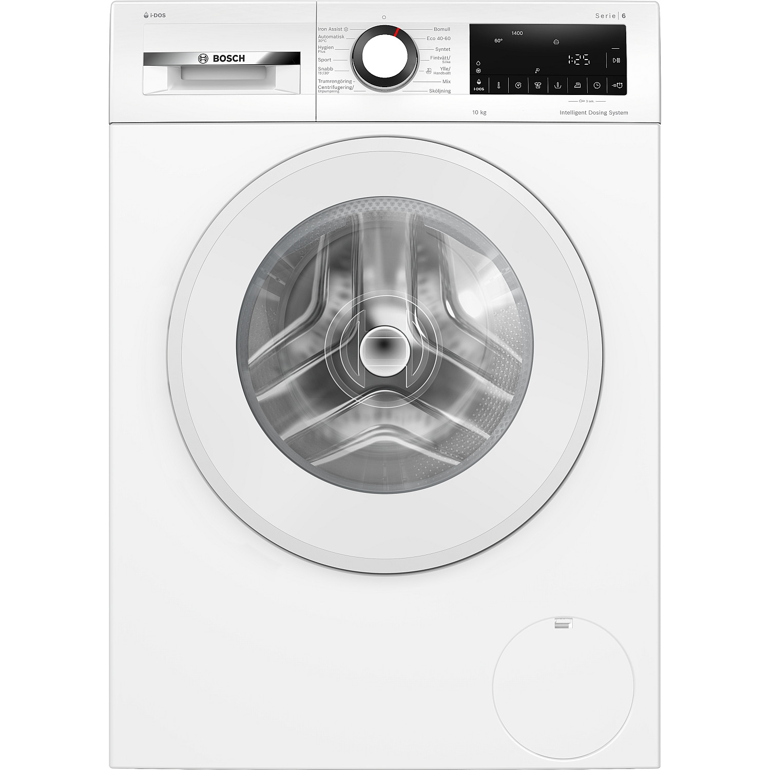 Bosch frontmatad tvättmaskin wgg254ftsn serie 6 10 kg frontmatad