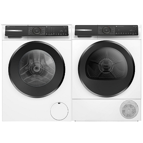 Bosch paket tvättmaskin och torktumlare wgh256aesn-wqh245b9sn