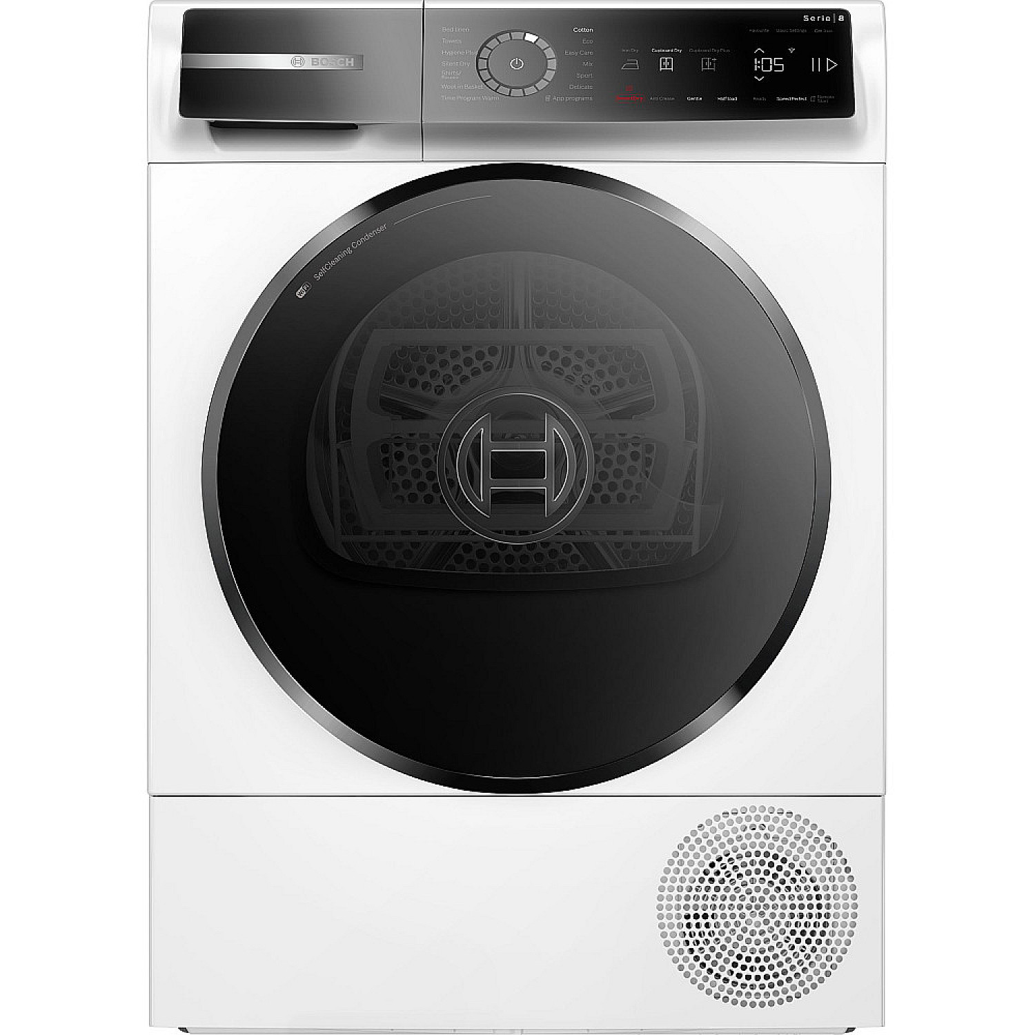Bosch torktumlare wqb246dasn serie 8 v&auml;rmepumpstumlare wifi