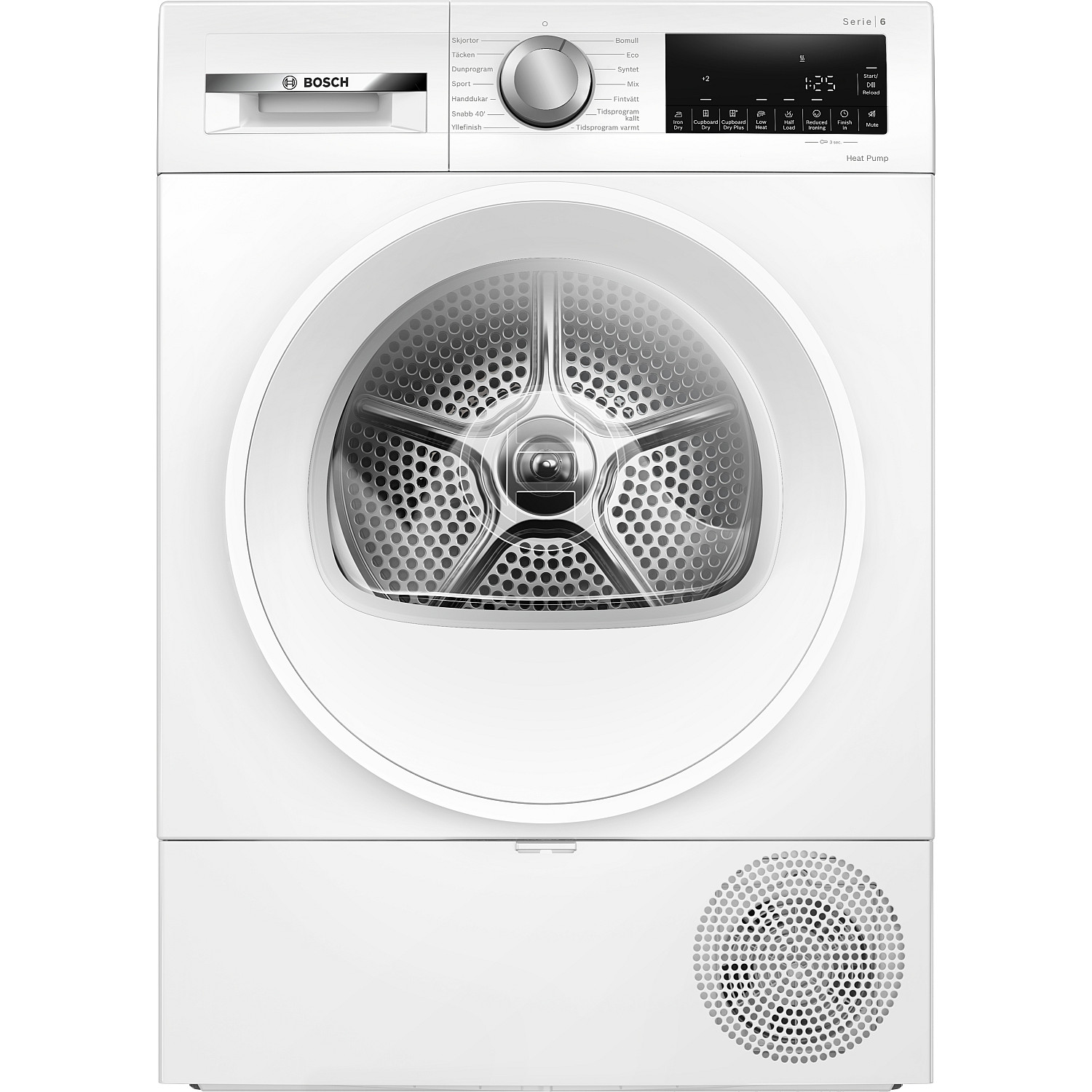 Bosch värmepumpstorktumlare wqg2420asn - serie 6