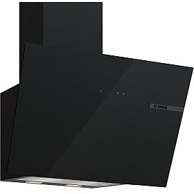 Vägghängd fläkt Bosch - DWK67PN61 - Serie 6, Svart glas, Bredd 60 cm Vägghängd fläkt Bosch - DWK67PN61 - Serie 6, Svart glas, Bredd 60 cm
