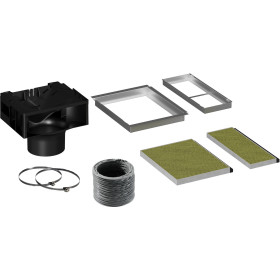 Bosch - Startset med Clean Air Plus-filter för användning med skorsten på fläkten