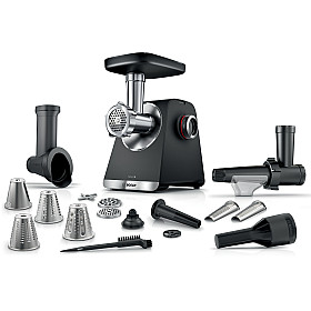 Bosch - MFWS660B - Serie 6 MultiPower köttkvarn, svart och silver