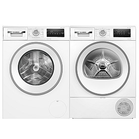 Paket tvättmaskin och torktumlare Bosch - WAN2829SSN-WTH85V0SSN