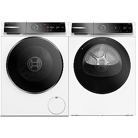 Paket tvättmaskin och torktumlare Bosch - WGB266ACSN-WRB247D0SN