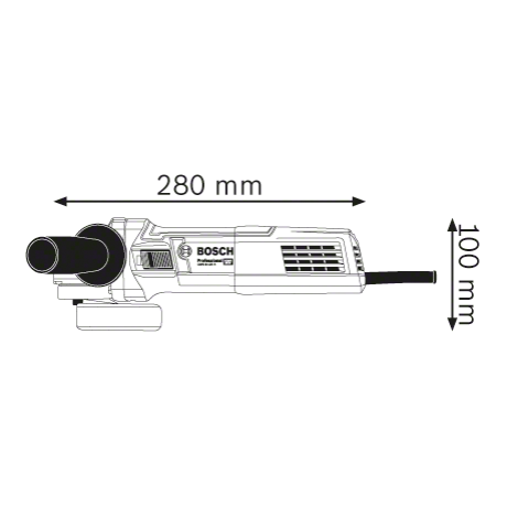 Bosch Professional - VINKELSLIP GWS 9-125 Bosch Professional - VINKELSLIP GWS 9-125