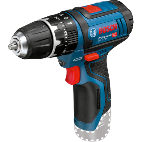 Bosch Professional - SLAGBORRMASKIN GSB 12V-15 SOLO Bosch Professional - SLAGBORRMASKIN GSB 12V-15 SOLO