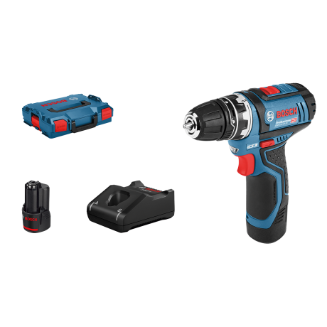 Bosch Professional - SKRUVDRAGARE GSR12V-15 FC 2X2,0 M/GFA LB Bosch Professional - SKRUVDRAGARE GSR12V-15 FC 2X2,0 M/GFA LB