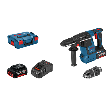 Bosch Professional - BORRHAMMARE GBH 18V-26 F 2X6AH L-BOXX Bosch Professional - BORRHAMMARE GBH 18V-26 F 2X6AH L-BOXX