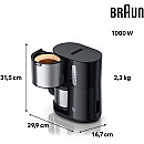 Braun - KF1505BK - PurShine Braun - KF1505BK - PurShine