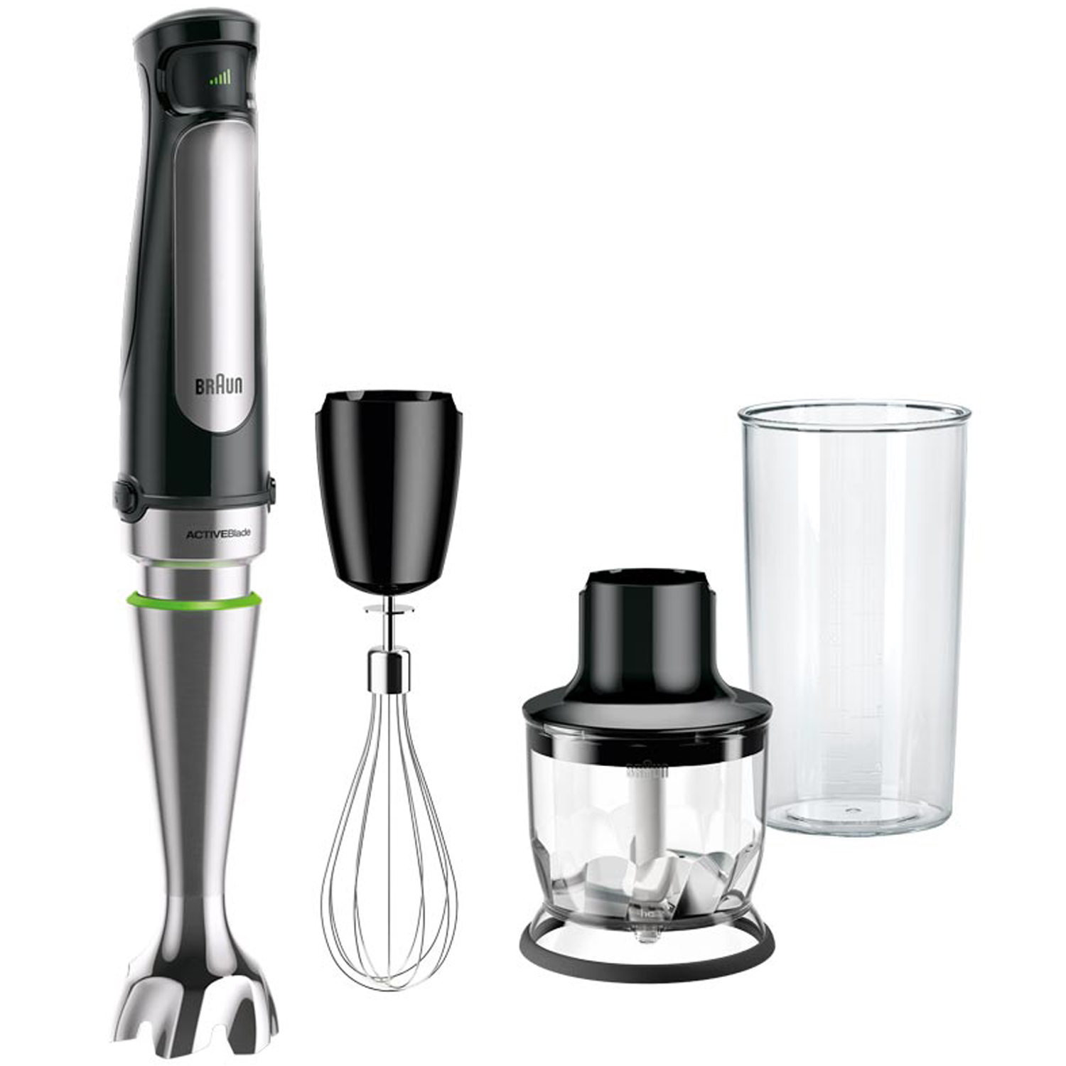 Braun mixer 0x22111287 - svart, smartspeed