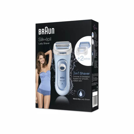 Braun - Silk-epil Lady Shaver LS 5160 Wet & Dry Braun - Silk-epil Lady Shaver LS 5160 Wet & Dry