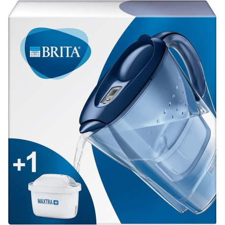 Brita - Vattenfilterkanna Marella Memo Maxtra+ blå, 2,4 L