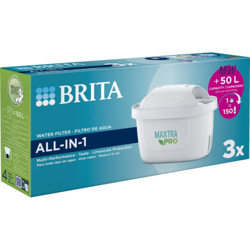 Brita - Filter Maxtra Pro 3 st - snabb hemleverans