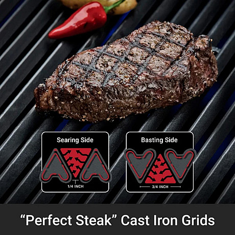 Broil king - Crown 310 Shadow - Tre kraftfulla brännare