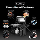 Broil King - Crown 520 Shadow - 5 brännare & Extra stor grillyta Broil King - Crown 520 Shadow - 5 brännare & Extra stor grillyta